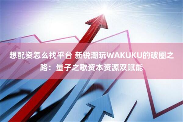 想配资怎么找平台 新锐潮玩WAKUKU的破圈之路：量子之歌资本资源双赋能